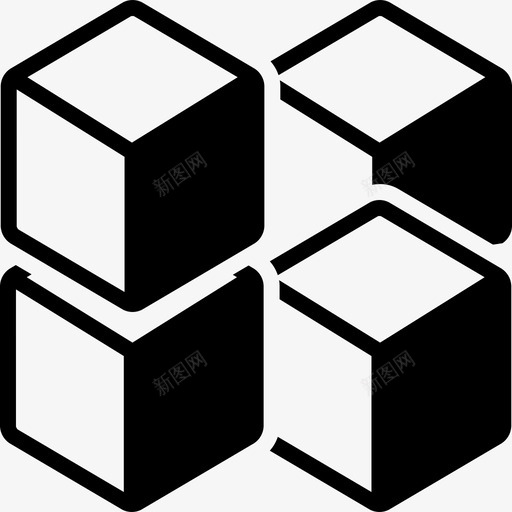正方形的立方体图形几何图形多边形图标svg_新图网 https://ixintu.com 几何图形 图形 多边形 形的 拼图 正方 正方形 立方体
