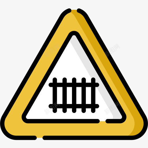 铁路信号和禁令6线颜色图标svg_新图网 https://ixintu.com 信号 禁令 铁路 颜色