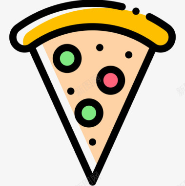 披萨94号餐厅颜色省略图标图标