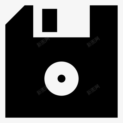 软盘磁盘电子存储图标svg_新图网 https://ixintu.com 保存 存储 电子 磁盘 软盘 过时