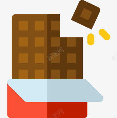 巧克力甜点和糖果5无糖图标图标