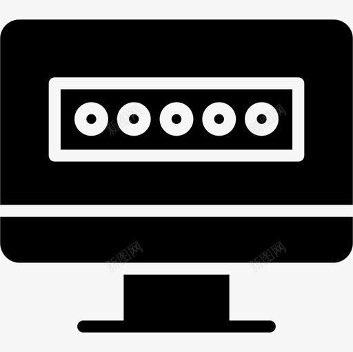 密码网络安全9可靠图标svg_新图网 https://ixintu.com 可靠 密码 网络安全