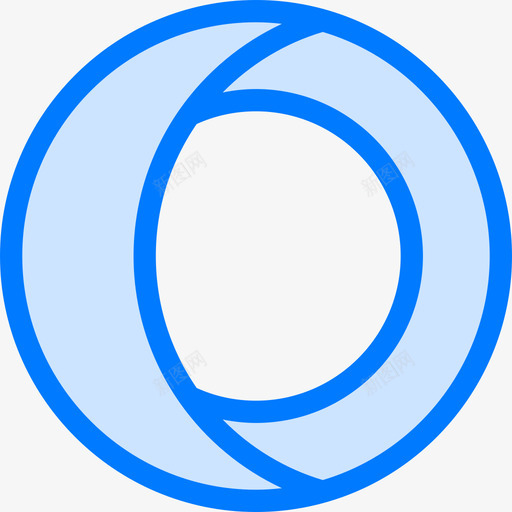 歌剧logos6蓝色图标svg_新图网 https://ixintu.com logos 歌剧 蓝色