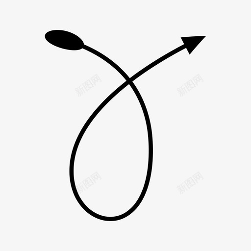 箭头弓十字图标svg_新图网 https://ixintu.com 十字 方向 箭头