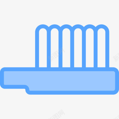 牙刷家装浴室5蓝色图标图标