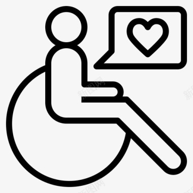 残疾客人设施设施残疾人图标图标