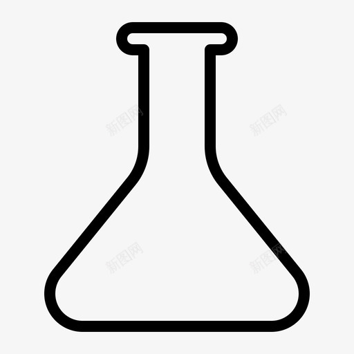 erlenmeyer烧杯化学品图标svg_新图网 https://ixintu.com erlenmeyer 化学品 实验室 烧杯 烧瓶 轮廓