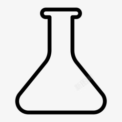 erlenmeyererlenmeyer烧杯化学品图标高清图片