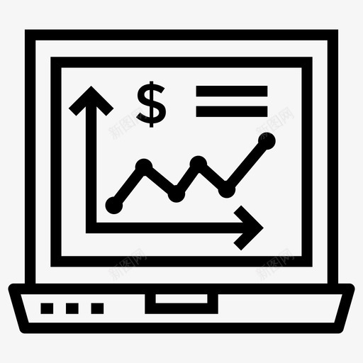 财务数据分析数据分析财务图表图标svg_新图网 https://ixintu.com 信息 储蓄 向量 图标 图表 增长 投资 数据分析 统计 财务