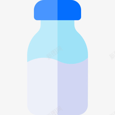 牛奶荷兰14平淡图标图标