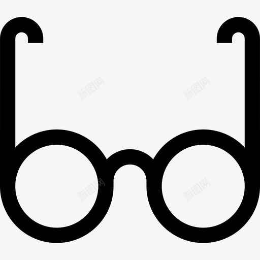 眼镜用户体验8线性图标svg_新图网 https://ixintu.com 体验 用户 眼镜 线性