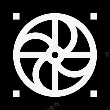 风扇计算机40充满图标图标