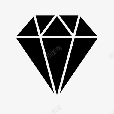 钻石宝石高级图标图标