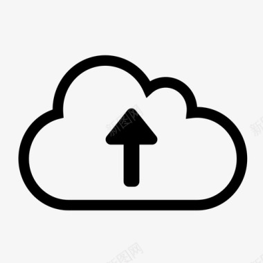 云上传数据库服务器图标图标