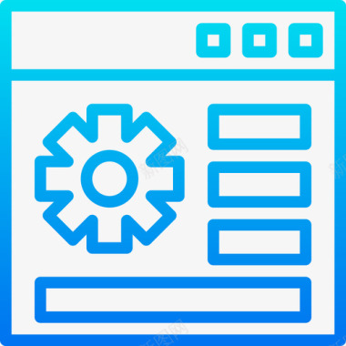 网站搜索引擎优化和商业2梯度图标图标