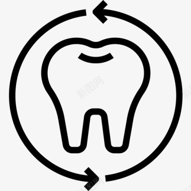 医疗救助牙科31直系图标图标