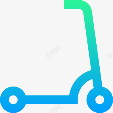 滑板车车辆运输2坡度图标图标