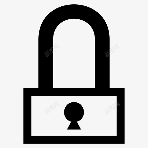 锁有保证的安全房子钥匙图标svg_新图网 https://ixintu.com 保证 安全 房子 钥匙 锁着