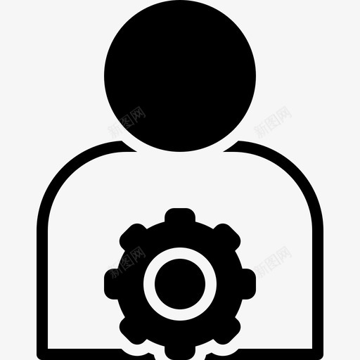 用户设置帐户调整图标svg_新图网 https://ixintu.com 帐户 用户设置 管理器 自定义 调整
