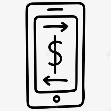 手机银行电子银行网上银行图标图标