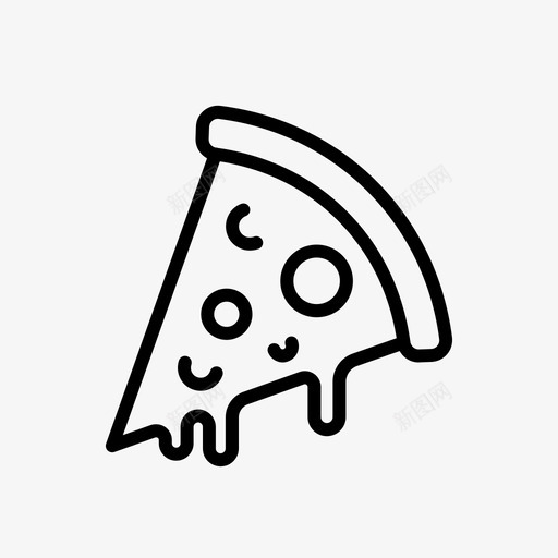 披萨快餐街头小吃图标svg_新图网 https://ixintu.com 小吃 快餐 披萨 街头 餐馆