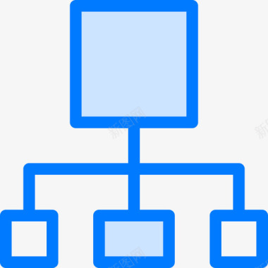 数据网络数据2蓝色图标图标