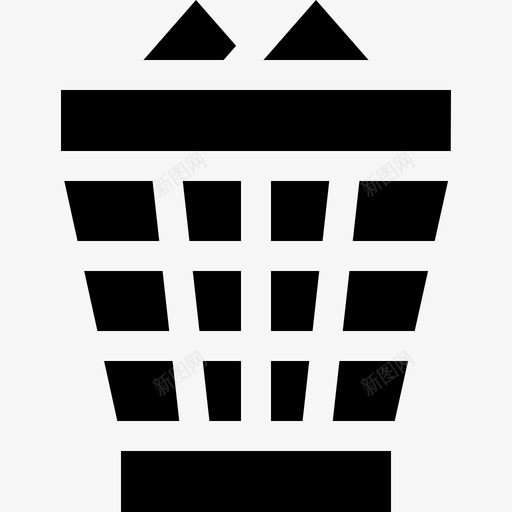 垃圾桶文案12装满图标svg_新图网 https://ixintu.com 垃圾桶 文案 装满