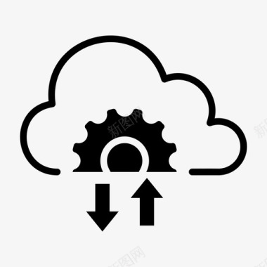 云服务器配置设置图标图标