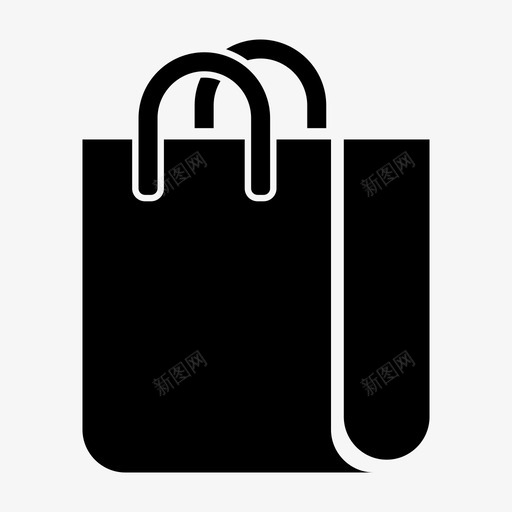 销售袋行李商店图标svg_新图网 https://ixintu.com 商店 行李 购物 销售