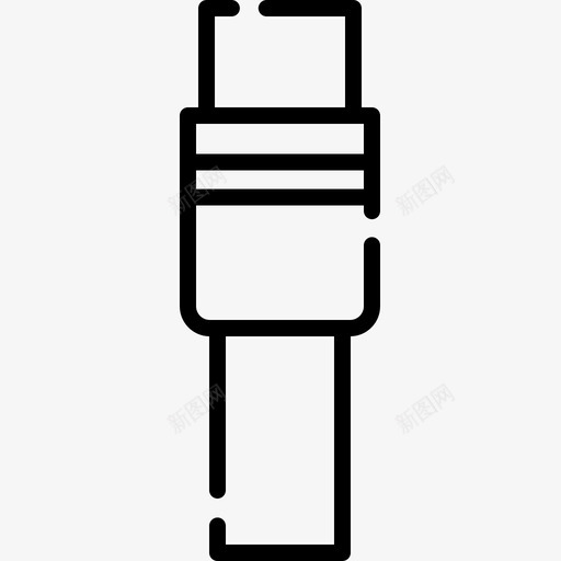 同轴电视30线性图标svg_新图网 https://ixintu.com 同轴 电视 线性