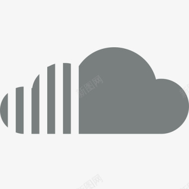 icons8-soundcloud图标