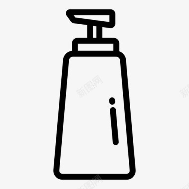 手皂瓶子洗涤剂图标图标