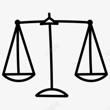 正义法量表平衡法正义法图标图标
