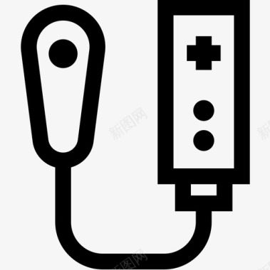 Wiimote虚拟现实72线性图标图标
