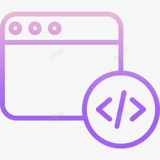 网络编程windows应用程序6轮廓渐变图标svg_新图网 https://ixintu.com windows 应用程序 渐变 网络编程 轮廓