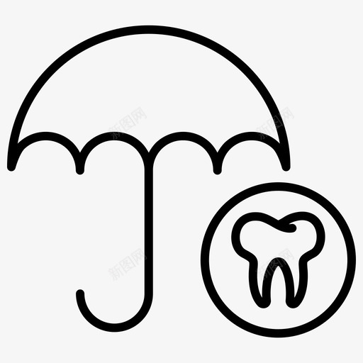 保险牙科牙医图标svg_新图网 https://ixintu.com 保险 牙医 牙科 牙齿