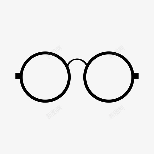 glasses_3svg_新图网 https://ixintu.com glasses_3