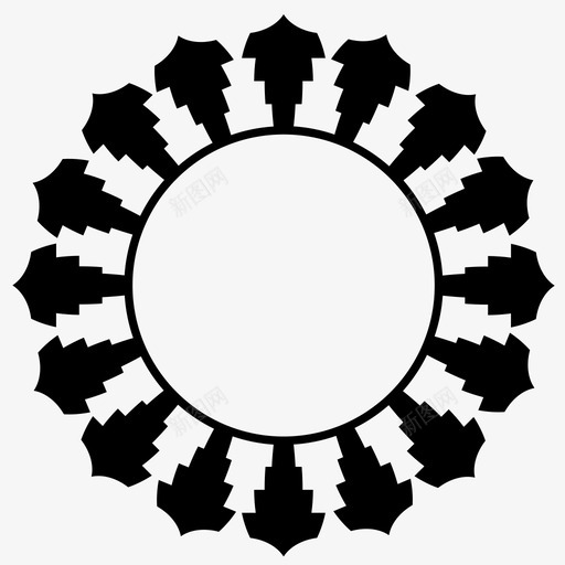 太阳花朵星星图标svg_新图网 https://ixintu.com 太阳 太阳和花朵 星星 花朵 阳光