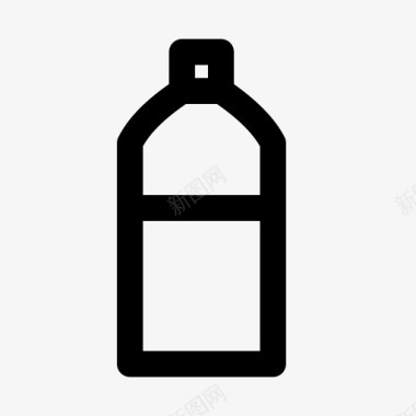 柠檬水饮料瓶子图标图标