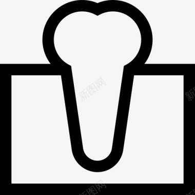 前磨牙牙齿护理24直线型图标图标