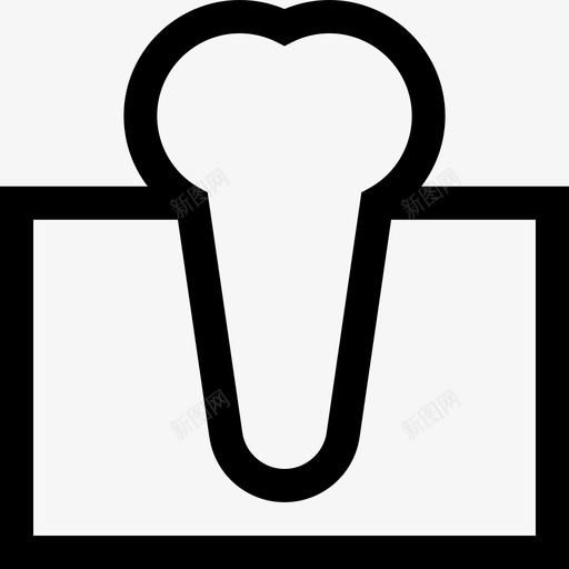 前磨牙牙齿护理24直线型图标svg_新图网 https://ixintu.com 护理 牙齿 直线 磨牙 线型