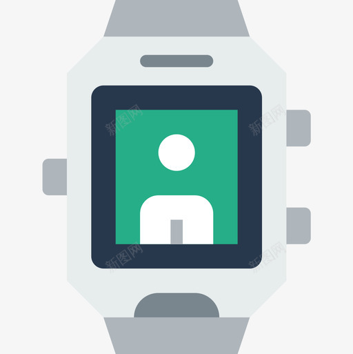 智能手表用户界面智能手表3扁平图标svg_新图网 https://ixintu.com 扁平 智能手表 用户界面智能手表3