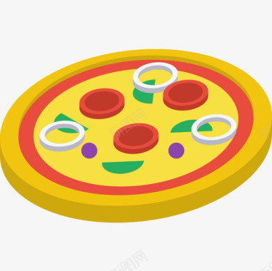 披萨生日100平的图标图标