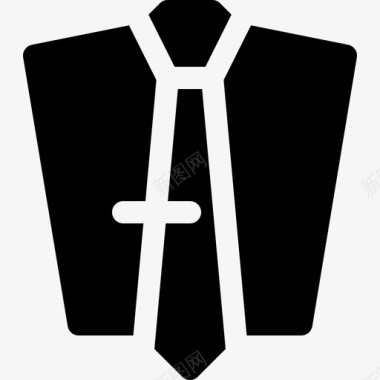 领带冬装及配饰3条填充图标图标