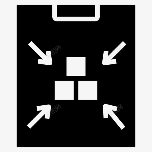 最小化货物减少图标svg_新图网 https://ixintu.com 减少 包裹 最小化 货物 采购流程图示符