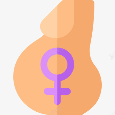 怀孕女权主义17岁平淡图标图标