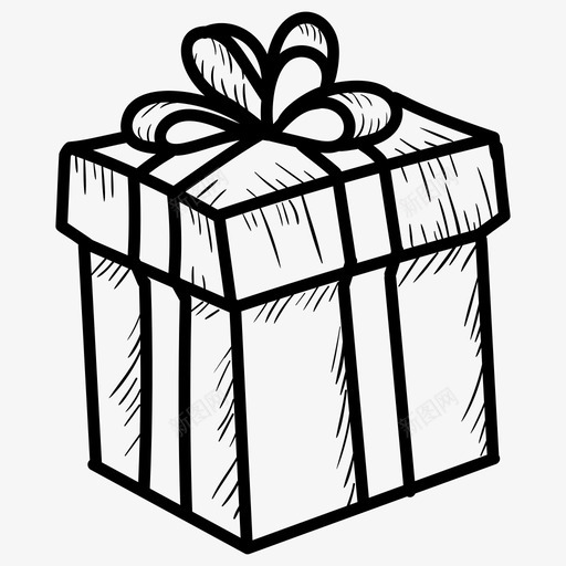 生日礼品盒礼品盒带状包装盒图标svg_新图网 https://ixintu.com 包装 包装盒 向量 图标 带状 派对 生日 礼品 礼品盒