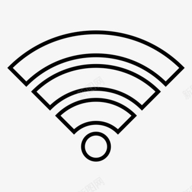 无线连接互联网无线信号图标图标