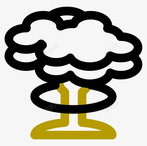 爆炸污染26双音图标svg_新图网 https://ixintu.com 双音 污染 爆炸