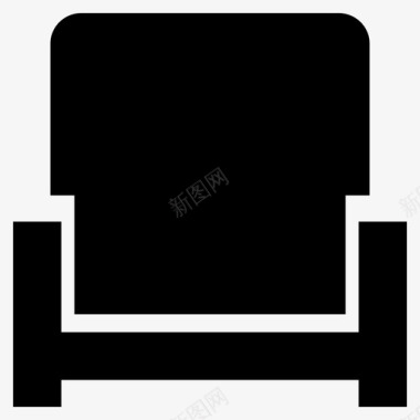 家具椅子格拉达克图标图标